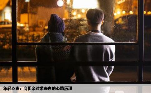 年轻心声：向相亲对象表白的心路历程